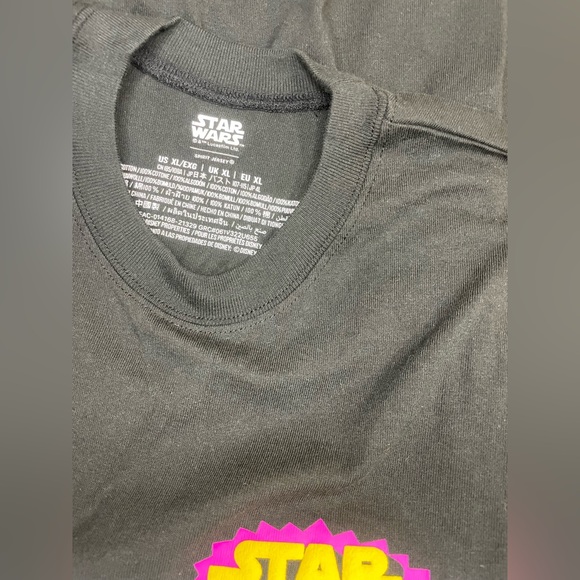 Disney Parks Star Wars Vintage Action Figure Jedi Spirit Jersey Adult Sze XL L M - Picture 14 of 15